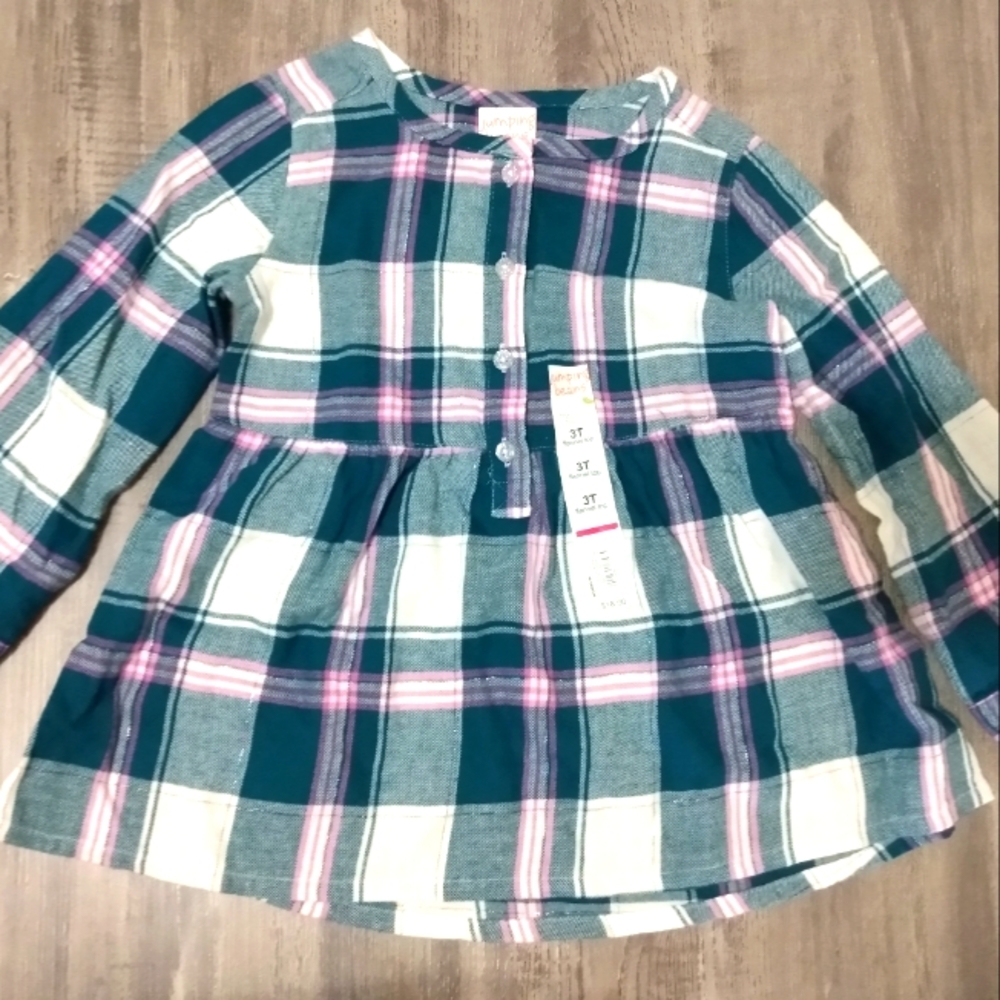 🌺 🌺 SOLD SOLD 🌺🌺Woven Babydoll Plaid Flannel